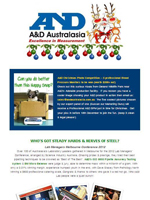 A&D Weighing Newsletter December 2012