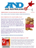 A&D Weighing Newsletter September 2011